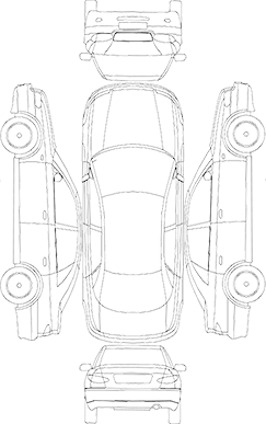 Araç ekspertiz şeması
